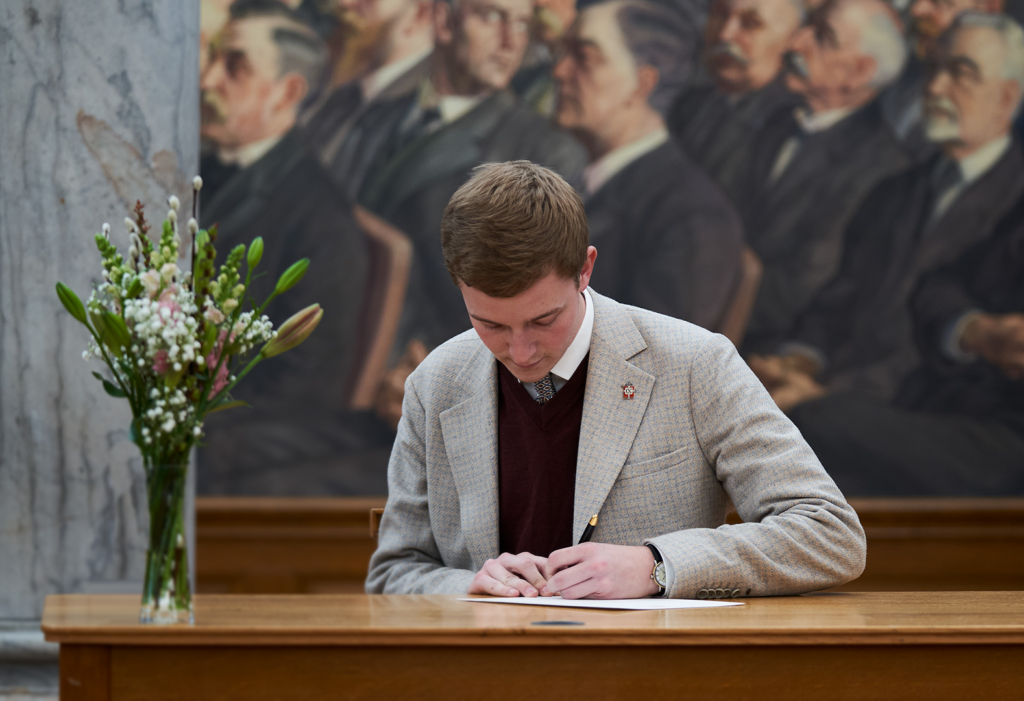 Mikkel Bjørn ved Grundloven